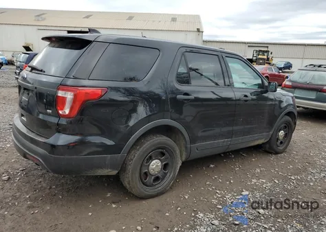 2017 Ford Explorer Police Interceptor из США, поврежденный, VIN 1FM5K8AR3HGA89346
